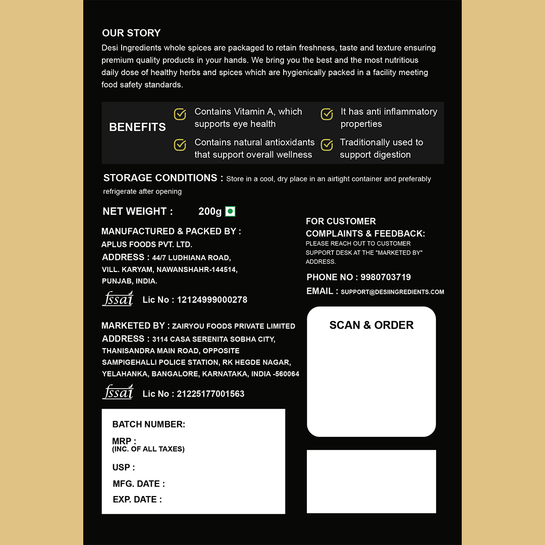 Coriander (Dhania) Whole