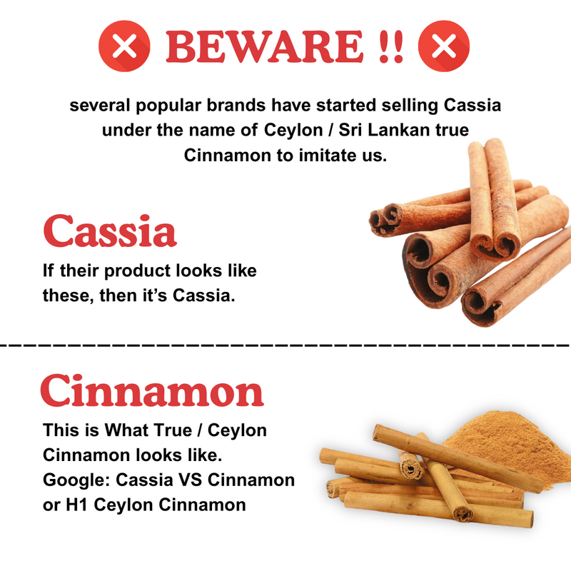 Ceylon Cinnamon (Sri Lakan Dalchini)