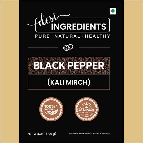 Black Pepper (Kali Mirch) Whole