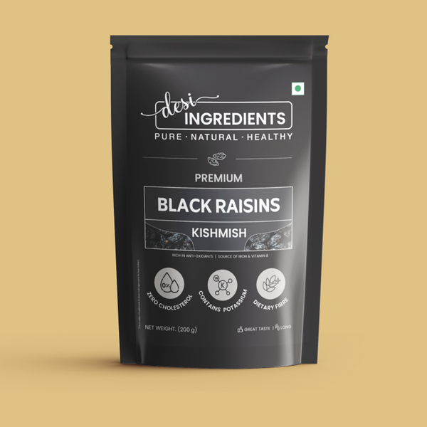 Black Raisins (Long) Premium