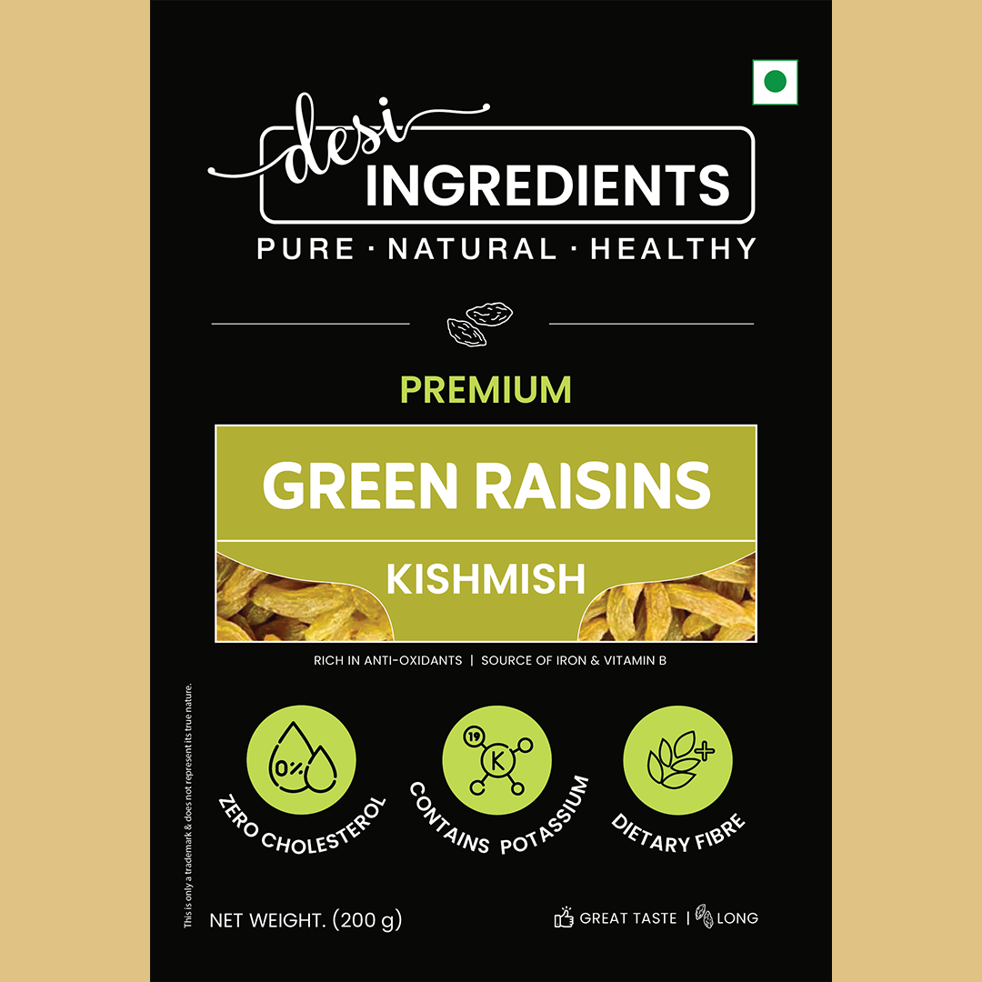 Green Raisins (Long) Premium