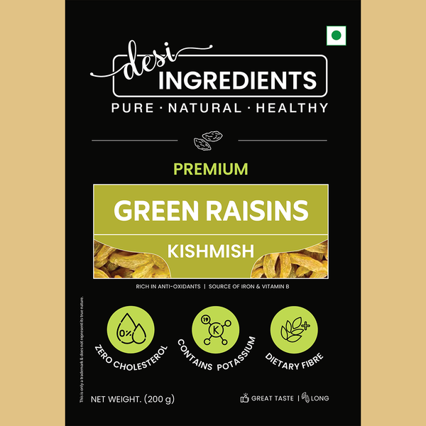 Green Raisins (Long) Premium
