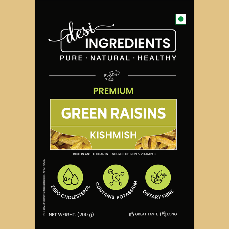 Green Raisins (Long) Premium